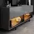 HANAH HOME TV Polica Ekol Down Anthracite