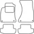 Textile car mats Audi A5 / S5 2007-