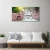 tulup.si Steklena slika Slap narava 120x60 cm 4 obešalnika