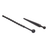 Ouch! Beginners Silicone Plug Set Urethral Sounding Black