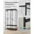Songmics omara 40x945x180 cm Črna