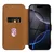OEM FOLIO Side Magnet etui za iPhone 16 Plus, rjava