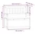 Vidaxl Klop medeno rjava 112,5x51,5x96,5 cm trdna borovina