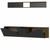 HANAH HOME Tac Walnut Black