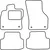 Textile car mats VW Golf VII. 2012-2020