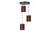 Opviq Luster 2620311, Braon