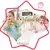 Badabulle podbradnik z rokavi Soft Pink