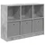 Kreveta s ladicama Betonski sivi 102 x 32 x 73,5 cm