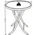 Gardenson Vrtna Miza Sonlas L, 55cm