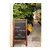 Crna oglasna A-Tabla Securit Sandwich 70x125cm