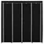 Ormar s 4 odjeljka crni 175 x 45 x 170 cm