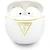 Bluetooth slušalke Guess Script Print - TWS, Bluetooth 6.0, IPX5 - white