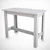 Hanah Home Trpezarijski sto Barra 120x93x60cm Beli
