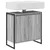 Kupaonski ormar Siva Sonoma 60 x 30 x 60 cm Konstruirano drvo