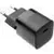 FIXED Mini adapter, USB-C, kabel, 30 W, črn