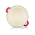 Emajliran lonec ¤16x10,5cm 2L s pokrovom MILTON RED