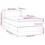 Vidaxl Box spring postelja z vzmetnico modra 100x200 cm blago