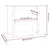 Greatstore Stojalo za akvarij sonoma hrast 80x35x60 cm inženirski les