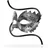 OhMama Masks Venetian Eyemask 230038 Silver
