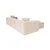 Atelier del Sofa Ugaona garnitura Lora 193x65x303cm Breskva