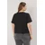 Trendyol Curve Ženska majica Tbbss25Bf00015, Crna