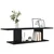 Set TV komoda Zidne Crna 103 x 30 x 26,5 cm Konstruirano drvo