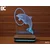 Black Cut 3D Lampa Delfin, Crvena