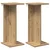 Stalak za biljke 2 pcs Zanatski Hrast 25 x 25,5 x 60,5 cm