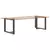 Noge za blagovaonski stol T-oblika 2 kom Crne 90x35x(72-73) cm Čelik