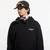 Mikina REPRESENT 247 Team Oversized Hood UNISEX Jet Black XXL