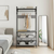 Ormar s ladicama sivi hrast 89x39x184,5 cm konstruirano drvo