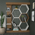 HANAH HOME Polica za knjige Sueno White Walnut