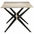 vidaXL Jedilna miza 180x90x76 cm trden mangov les