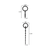 Hidden Desire Extreme Penis Plug Set Small 2 pcs Black