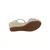 TOM TAILOR Sandali kremna/temno modra/rjava