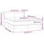 Vidaxl Box spring postelja z vzmetnico temno zelena 140x200 cm žamet