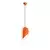 Opviq Luster Kesik, 32-121cm, O14 cm, Narandžasti