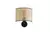 Opviq Zidna lampa E14 Socket, Smeđe-Crna