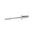 Aluminijaste odprte zakovice 4x10mm RAL 9006