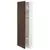 METOD Visoki element s policama, bela/Sinarp smeđa, 60x37x200 cm