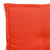 Jastuk za vrtnu klupu crveni 200x50x4 cm od tkanine Oxford