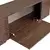 HANAH HOME TV Polica Onera Milano Walnut Black