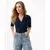 Mexx Ženska majica Ivy MF006600661W, Polo kragna, Teget