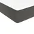 Vidaxl Box spring postelja z vzmetnico temno siva 80x200 cm žamet