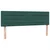 Vidaxl Box spring postelja z vzmetnico temno zelena 160x220 cm žamet