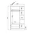 Hanah Home Ormar Rb-186, 105x182x52 cm, Beli