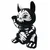 Plišasta igrača KILLSTAR - Maneki-Neko: Ex Rift - Črna - KSRA007257
