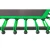 FITNES TRAMBOLINA 130CM ZELENA
