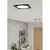 Eglo 901392 - LED ugradno svetlo FUEVA LED/10,5W/230V 16,6x16,6 cm crno