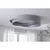 LED stropna svetiljka GALAXY MODERN LED/24W/230V, prečnik 55 cm, siva/srebrna